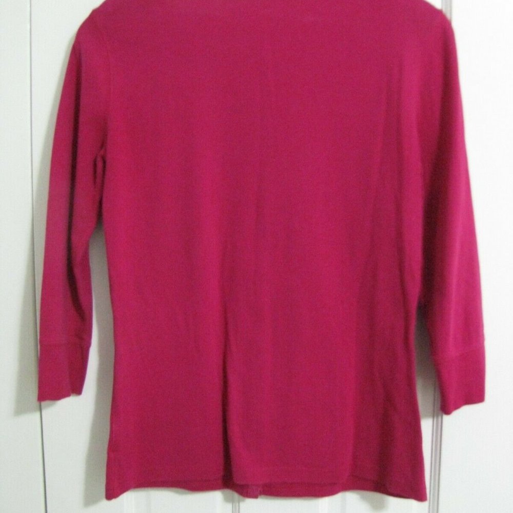 Eddie Bauer women's 3/4 slv top Extra Small - Picture 3 of 3